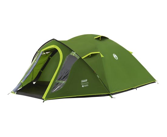 Coleman Darwin 4 Plus Blackout Dome Tent (dark green/light green, with tunnel porch, model 2025) Палатки