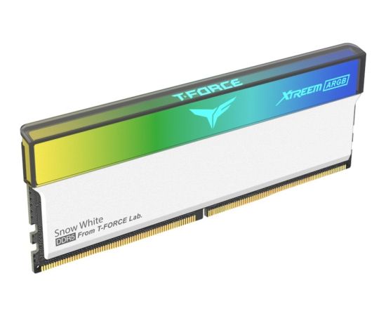 Team Group DDR5 - 32GB - 8000 - CL - 38 (2x 16 GB) dual kit (white, FFAD532G8000HC38DDC01, XTREEM ARGB, INTEL XMP, AMD EXPO)