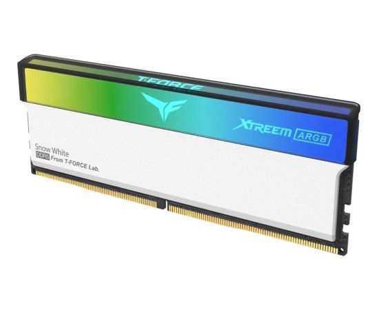 Team Group DDR5 - 32GB - 8000 - CL - 38 (2x 16 GB) dual kit (white, FFAD532G8000HC38DDC01, XTREEM ARGB, INTEL XMP, AMD EXPO)