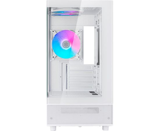 Silverstone Technology Lucid 04 (white, tempered glass x 2)