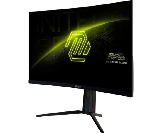 MSI MAG 321CUPDFDE - 31.5 - black, UltraHD/4K, Rapid-VA, Curved, Dual-Mode 160/320 Hz, USB-C, 320Hz panel