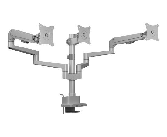 Raidsonic Icy Box Monitor Mount IB-MS525-T (grey, for 3 monitors up to 30" (76cm))