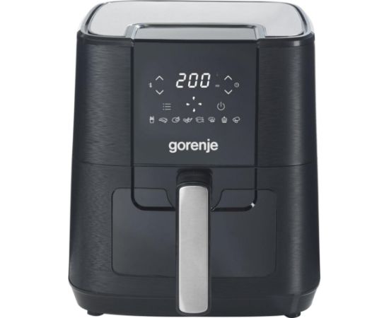 Gorenje air fryer AF1350DWB (black, 1,350 watts, 5.4-liter basket, with viewing window)
