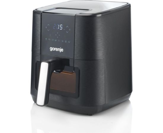 Gorenje air fryer AF1350DWB (black, 1,350 watts, 5.4-liter basket, with viewing window)