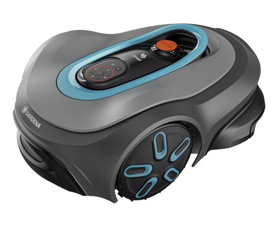 Gardena robotic lawnmower smart SILENO max 1,500m? (grey/turquoise, Li-ion battery, LONA technology)