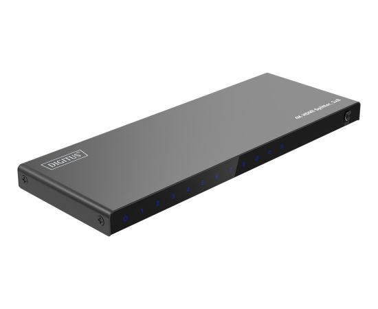Digitus 4K HDMI Splitter, 1x8 (black, with downscaler)