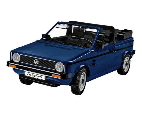COBI Volkswagen Golf Cabriolet (blue, scale: 1:12)