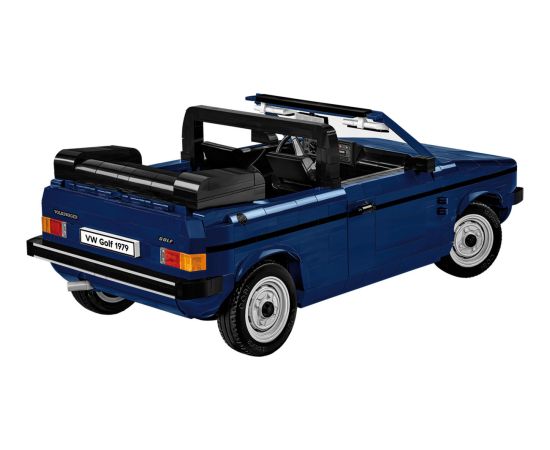 COBI Volkswagen Golf Cabriolet (blue, scale: 1:12)