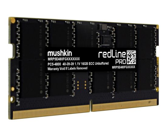 Mushkin DDR5 - 64GB - 4800 - CL - 40, single (black, MRP5T480FGGD32G28, Redline PRO)