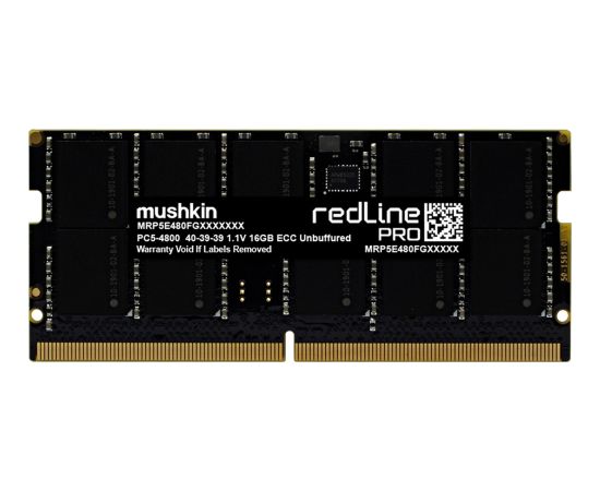 Mushkin DDR5 - 64GB - 4800 - CL - 40, single (black, MRP5T480FGGD32G28, Redline PRO)