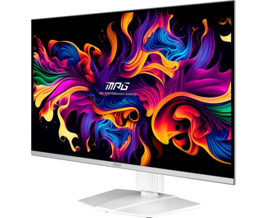 MSI MPG 321URXWDE QD-OLED - 31.5 - white, UltraHD/4K, QD-OLED, Adaptive-Sync, USB-C, 240Hz panel