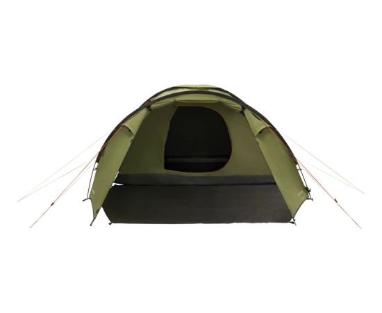 Easy Camp Lomsdal 4 (2025. gada modelis, olīvzaļš, ar tuneļa paplašinājumu)