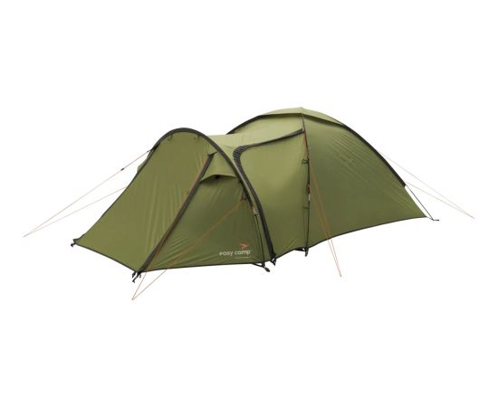 Easy Camp Lomsdal 3 (2025. gada modelis, olīvzaļš, ar tuneļa paplašinājumu)