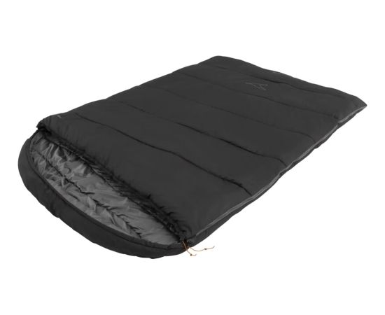 Easy Camp Sleeping Bag Raven Square Double 5°C (black, model 2025)