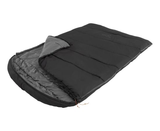 Easy Camp Sleeping Bag Raven Square Double 5°C (black, model 2025)