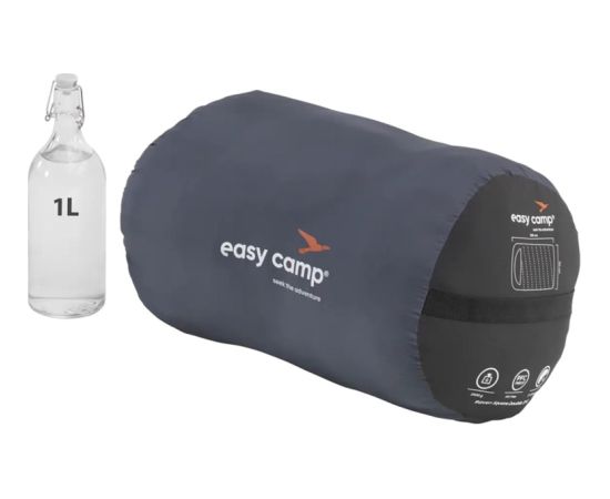 Easy Camp Sleeping Bag Raven Square Double 5°C (black, model 2025)