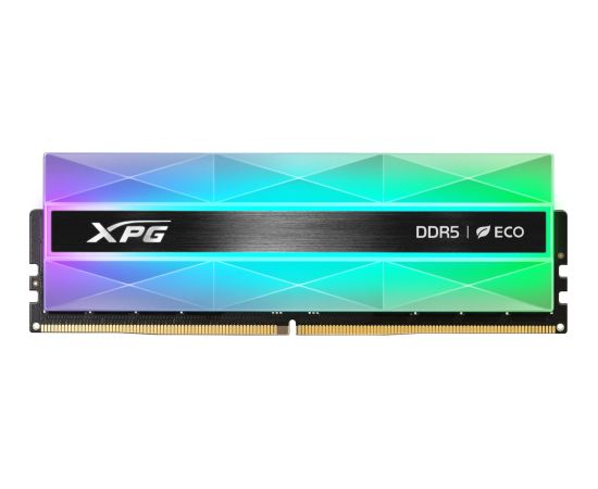 ADATA DDR5 - 16GB - 6000 - CL - 30, single (1x 16 GB) (silver, AX5U6000C3016G-CLANRSG, Lancer Neon RGB, INTEL XMP, AMD EXPO)
