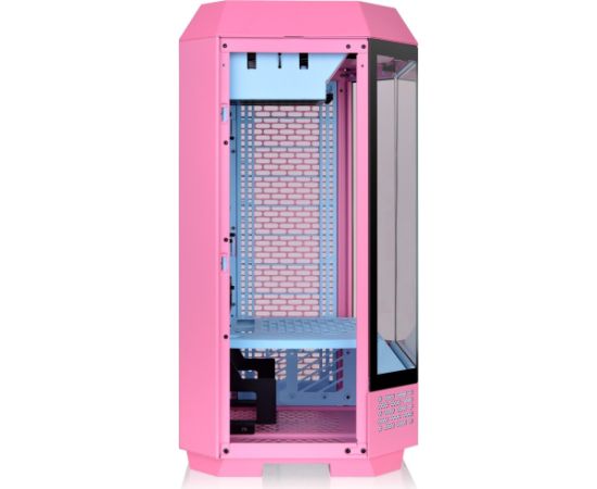 Thermaltake The Tower 300 Bubble Pink (pink, tempered glass)