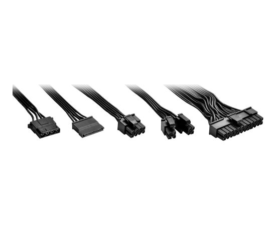 Sharkoon Rebel P10 850 Watt (black, 5x SATA, 4x PCIe, ATX 3.1, 850 Watt, 850 Watt)