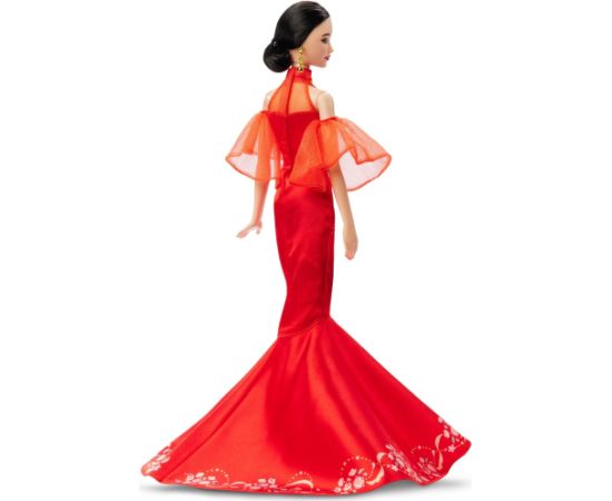 Mattel Barbie Signature Lunar New Year with Qipao and golden accessories