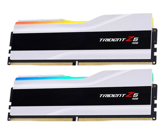 G.Skill DDR5 - 32GB - 6000 - CL - 28, single (white, F5-6000J2836G16GX2-TZ5RW, Trident Z5 RGB, INTEL XMP)