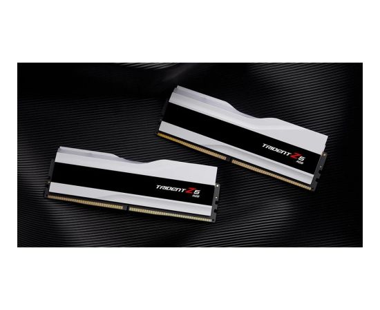 G.Skill DDR5 - 32GB - 6000 - CL - 28, single (white, F5-6000J2836G16GX2-TZ5RW, Trident Z5 RGB, INTEL XMP)