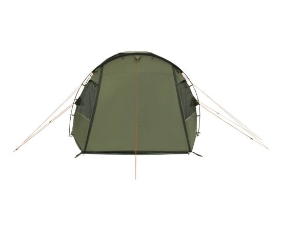 Easy Camp Kinn 4 (2025. gada modelis, olīvzaļš, ar tuneļa paplašinājumu)