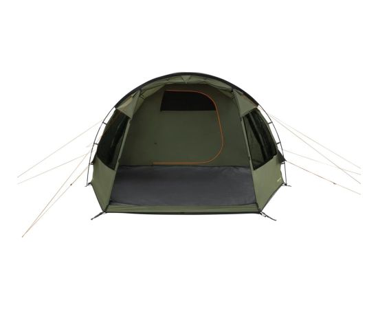Easy Camp Kinn 5 (2025. gada modelis, olīvzaļš, ar tuneļa paplašinājumu)
