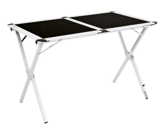 Easy Camp kempinga galds Aspen Table L 540033 (alumīnijs / melns, modelis 2025)