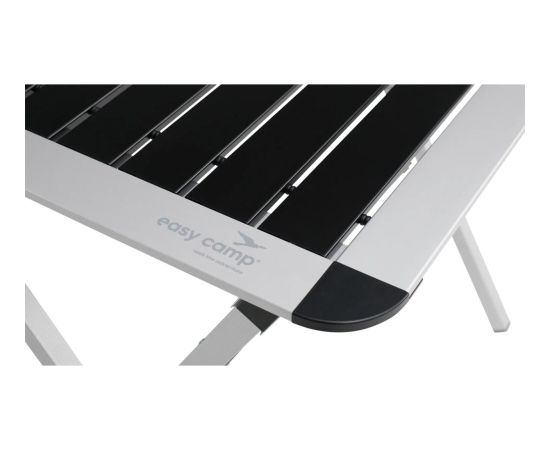 Easy Camp kempinga galds Aspen Table L 540033 (alumīnijs / melns, modelis 2025)