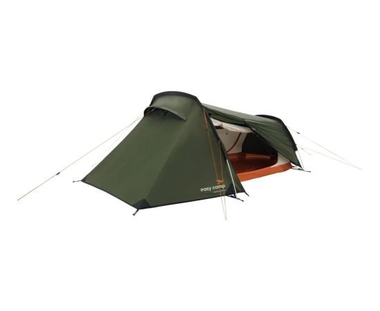 Easy Camp Sarek 2 (2025. gada modelis, tumši zaļš/oranžs)