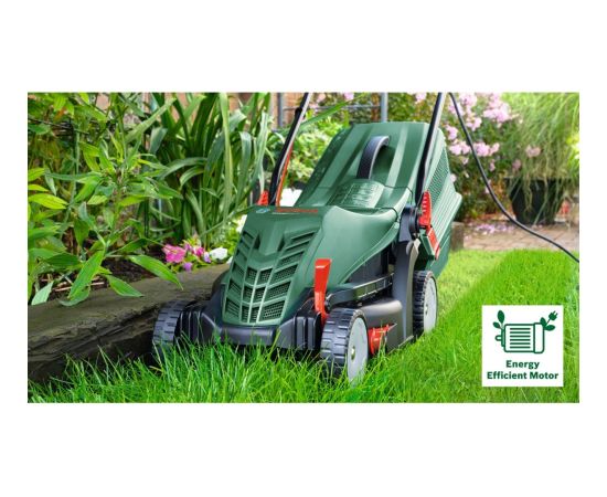 Bosch Powertools Electric Lawnmower EasyRotak 32-205 (green, 1,200 watts, width 32 cm)