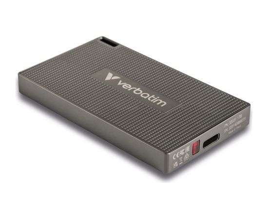 Verbatim Metal Mini SSD 512 GB, External SSD (USB-C 3.2 Gen 2x2 (20 Gbit/s))