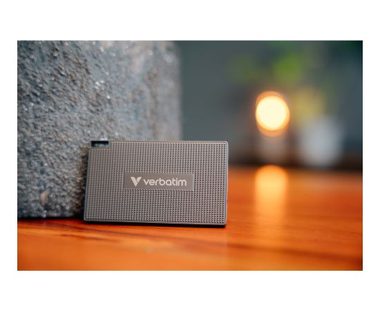 Verbatim Metal Mini SSD 512 GB, External SSD (USB-C 3.2 Gen 2x2 (20 Gbit/s))