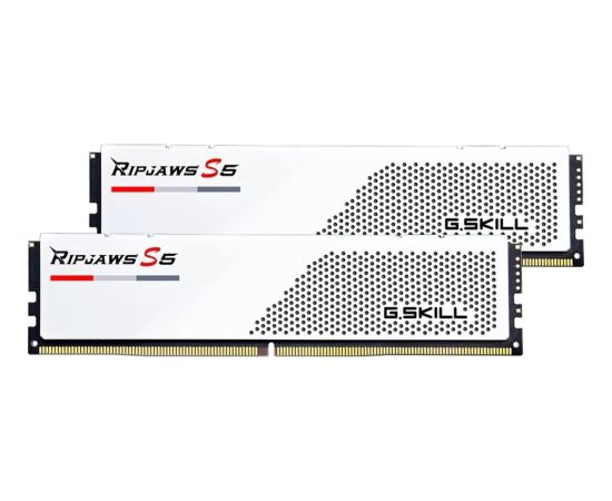 G.Skill DDR5 - 64GB - 6000 - CL - 28 (2x 32 GB) Dual Kit, RAM (F5-6000J2836G32GX2-RS5W, Ripjaws S5, INTEL XMP, AMD EXPO)