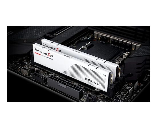 G.Skill DDR5 - 64GB - 6000 - CL - 28 (2x 32 GB) Dual Kit, RAM (F5-6000J2836G32GX2-RS5W, Ripjaws S5, INTEL XMP, AMD EXPO)