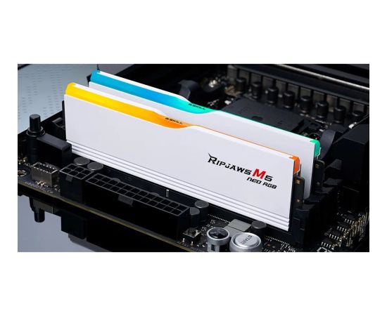 G.Skill DDR5 - 64GB - 6000 - CL - 30 (2x 32 GB) Dual Kit, RAM (F5-6000J3040G32GX2-RM5NRW, Ripjaws M5 Neo, AMD EXPO)