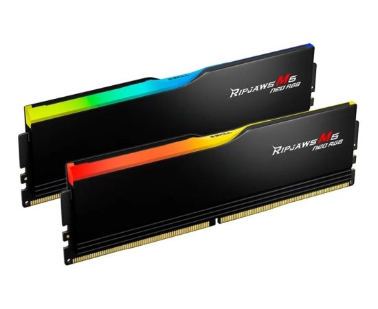 G.Skill DDR5 - 64GB - 6000 - CL - 32 (2x 32 GB) Dual Kit, memory (black, F5-6000J3238G32GX2-RM5NRK, Ripjaws M5 Neo, AMD EXPO)
