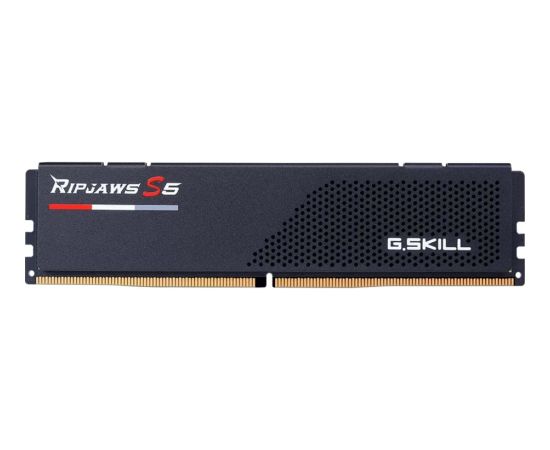 G.Skill DDR5 - 64GB - 6000 - CL - 28 (2x 32 GB) Dual Kit, memory (black, F5-6000J2836G32GX2-RS5K, Ripjaws S5, INTEL XMP)