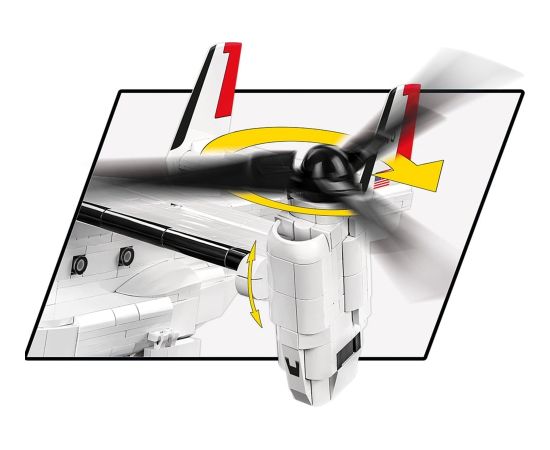 COBI Bell-Boeing V-22 Osprey First Flight Edition, construction toy