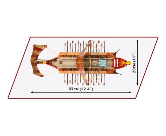 COBI Roman Warship, Construction Toy