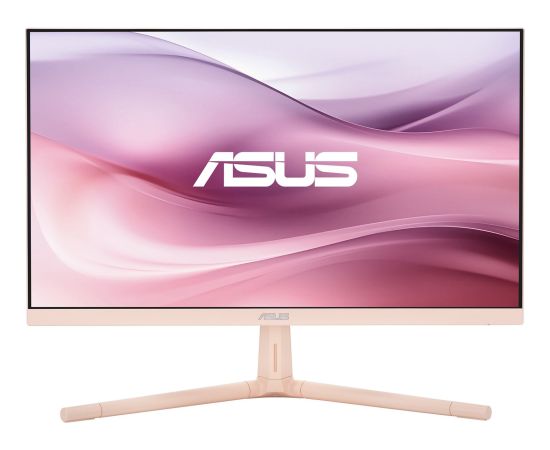 ASUS Eye Care VU249CFE-P, gaming monitor - 23.8 - pink/beige, Full HD, IPS, USB-C, Adaptive-Sync, 100Hz panel