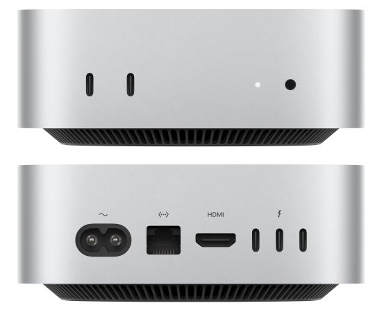 Apple Mac mini M4 2024 CTO, MAC system (silver, macOS)