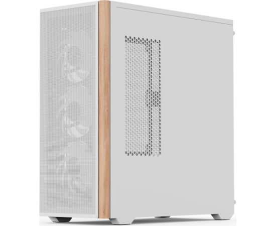 Aerocool D501A-G-WT-v2, tower case (white/wood)