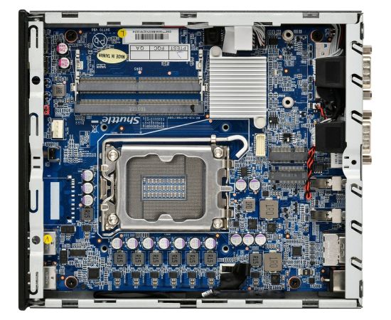Shuttle XPC slim DH770, Barebone (black, without operating system)