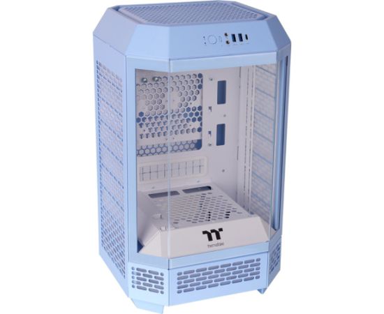 Thermaltake The Tower 250 , tower case (light blue, tempered glass)
