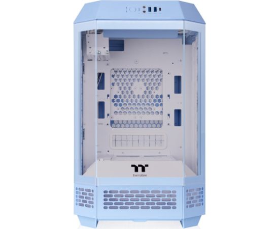 Thermaltake The Tower 250 , tower case (light blue, tempered glass)