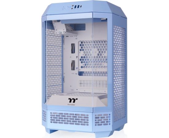Thermaltake The Tower 250 , tower case (light blue, tempered glass)