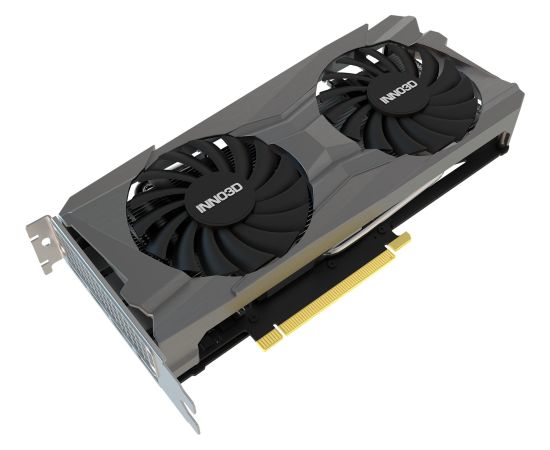 INNO3D GeForce RTX 3050 TWIN X2, graphics card (Lite Hash Rate, 1x DisplayPort, 1x HDMI 2.1)