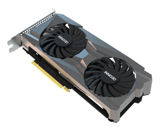 INNO3D GeForce RTX 3050 TWIN X2, graphics card (Lite Hash Rate, 1x DisplayPort, 1x HDMI 2.1)